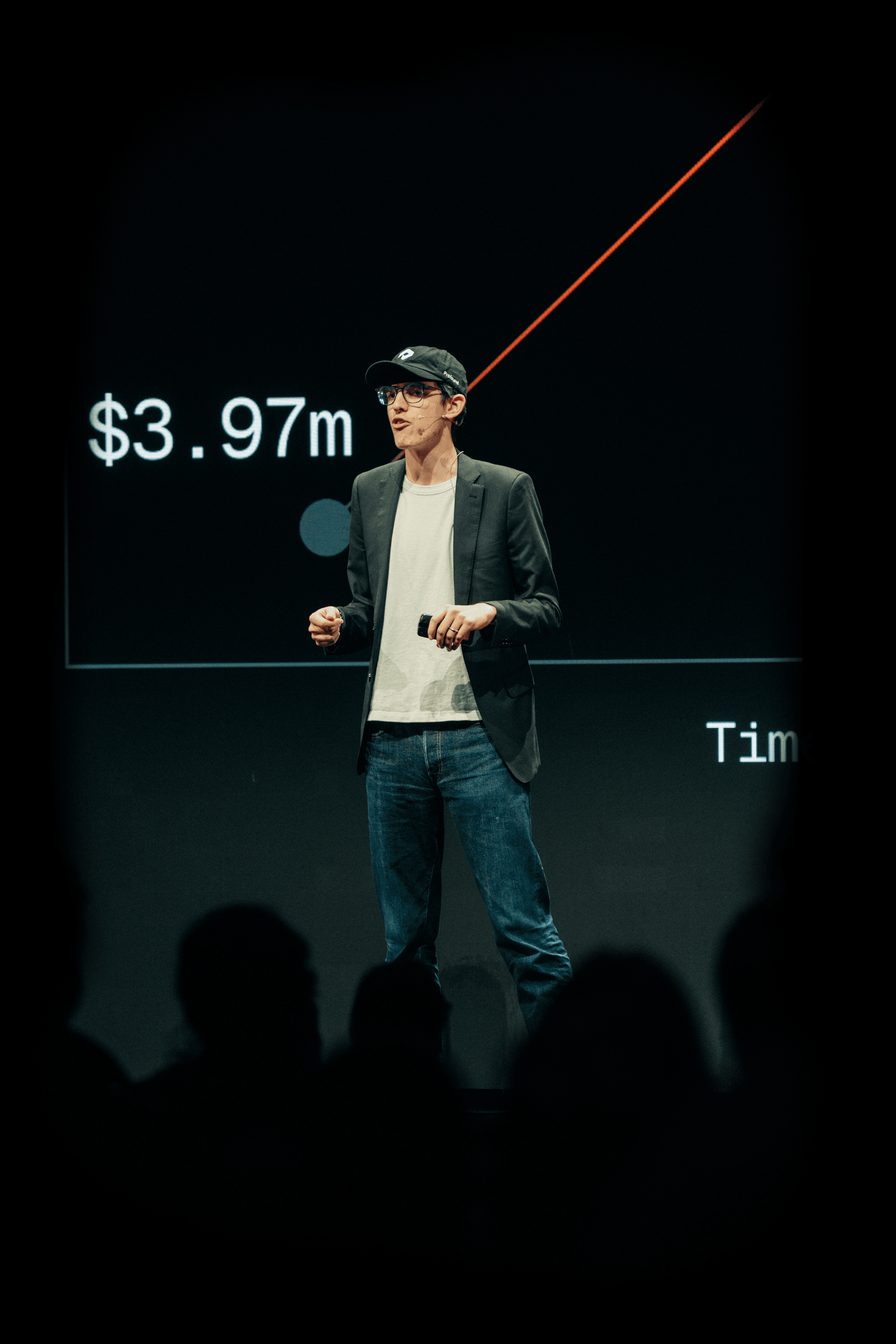 Josh Blyskal speaking at Profound's Zero Click conference